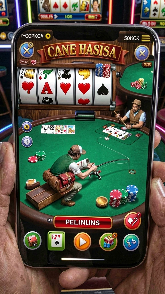 Tampilan antarmuka rk5 di Android