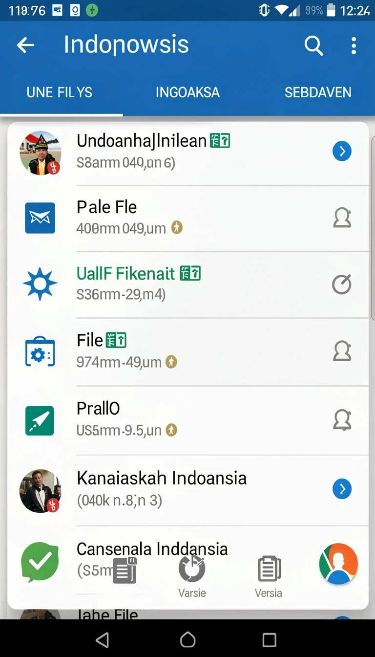 Contoh katalog aplikasi di rk5